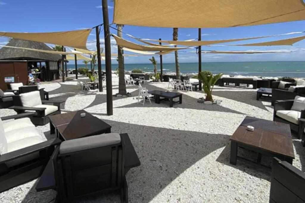 797 Holiday Rentals- Apartamento En Hotel Sunset Beach Frente Al Mar ベナルマデナ エクステリア 写真